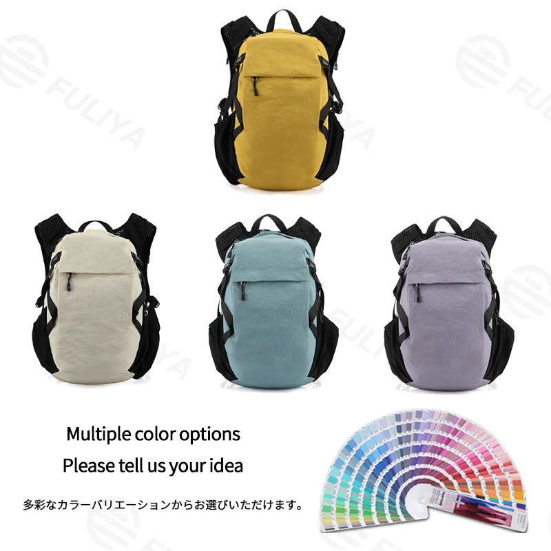 Guangzhou Fuliya Industry Co.,Ltd C-81357 Lightweight outdoor backpack, water-repellent and stain-resistant tech fabric, breathable back system, large capacity with organized multi-compartment storage – ideal for hiking, trekking, travel, and daily use.