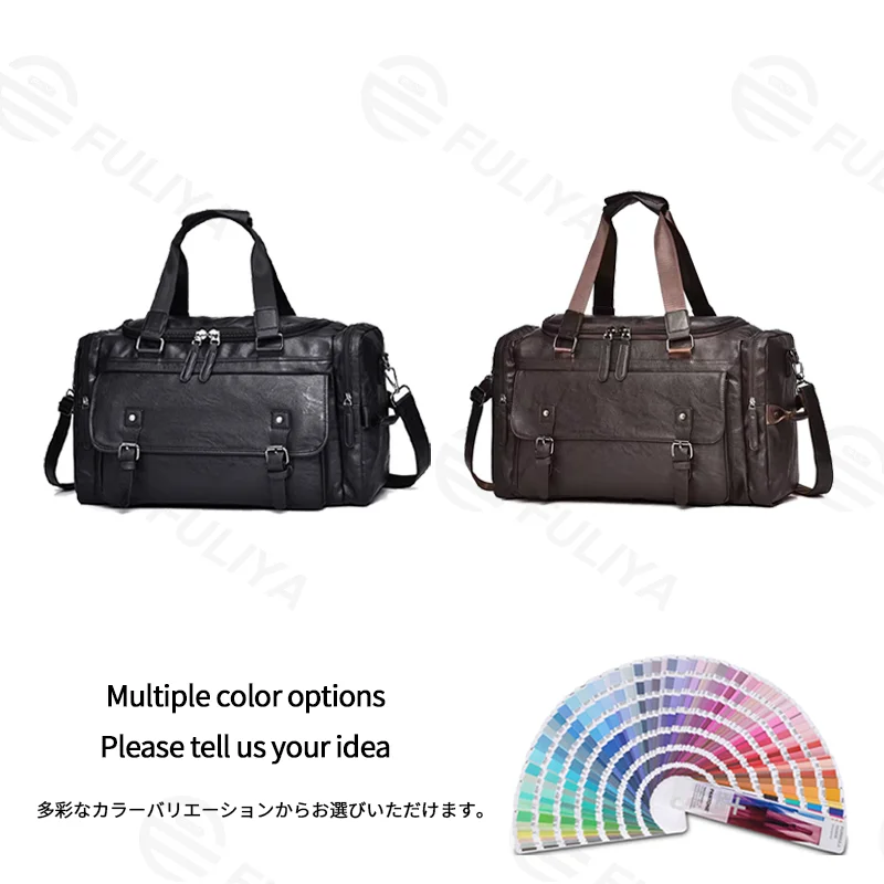 Guangzhou Fuliya Industry Co.,Ltd C-81362 Multi-functional men's travel carry bag, water-repellent and wear-resistant, multi-pocket organization, detachable hook, thickened comfortable handle – ideal for business trips, sports, and fitness.