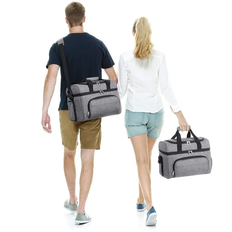 Insulated Lunch Picnic Cooler Tote Bag