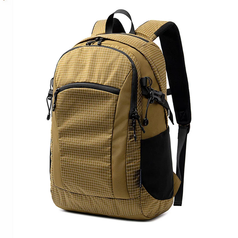 Guangzhou Fuliya Industry Co.,Ltd C-81463 Water-repellent, durable backpack with external attachments, large capacity, trolley sleeve, breathable back – for commuting, travel, and outdoor.