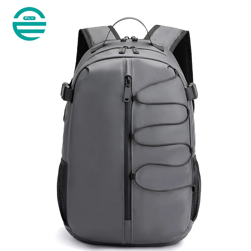Guangzhou Fuliya Industry Co.,Ltd C-81000 Large-capacity backpack, multi-layer storage, side pocket, front pocket, main compartment, electronic pocket, and honeycomb breathable back panel - for school, casual, commuting, and travel.