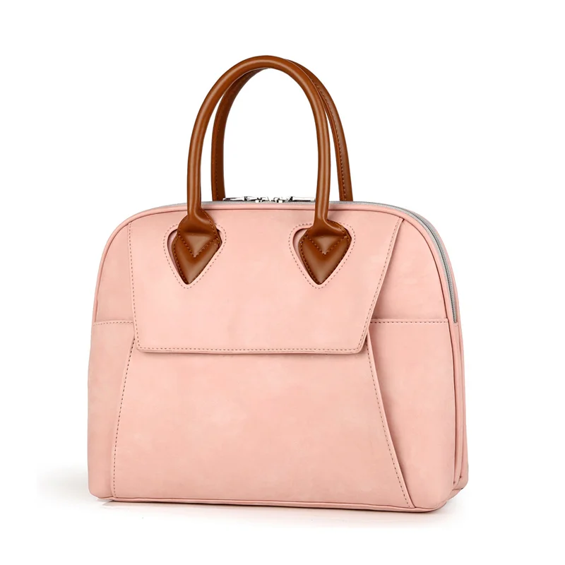 Guangzhou Fuliya Industry Co.,Ltd C-81102 Waterproof laptop handbag, large capacity, phone pocket, ID pocket, laptop compartment, inner zipper pocket, and magnetic snap - for business, commuting, and travel.