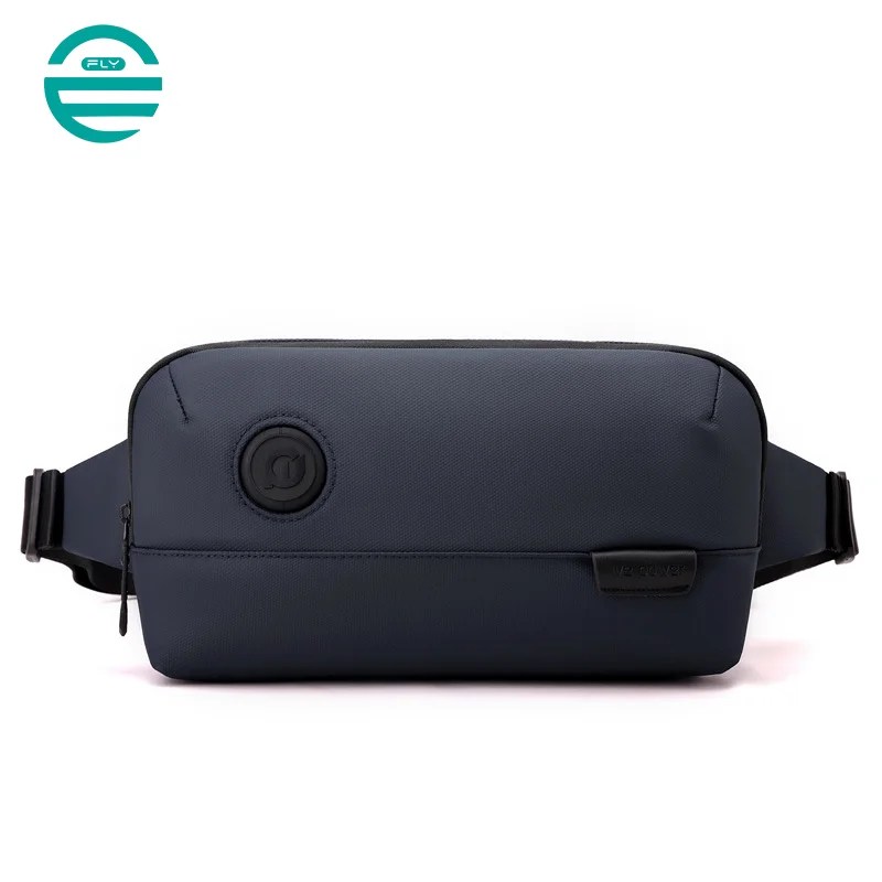 Guangzhou Fuliya Industry Co.,Ltd C-81115  Multi-functional waist bag, water-resistant, large capacity, quick-release buckle, wide shoulder strap, and anti-theft back pocket - chest, crossbody, or waist carry for commuting, travel, and outdoor.