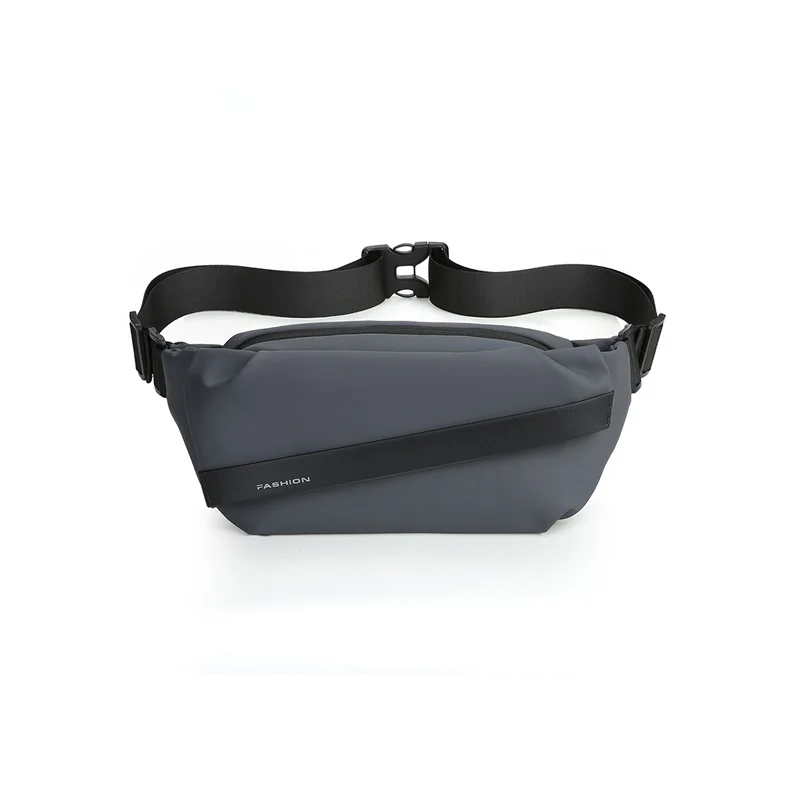Guangzhou Fuliya Industry Co.,Ltd C-81116 Multi-functional crossbody waist bag, water-resistant, large capacity, quick-release buckle, and wide strap - chest, crossbody, or waist carry for travel, sports, and daily use.
