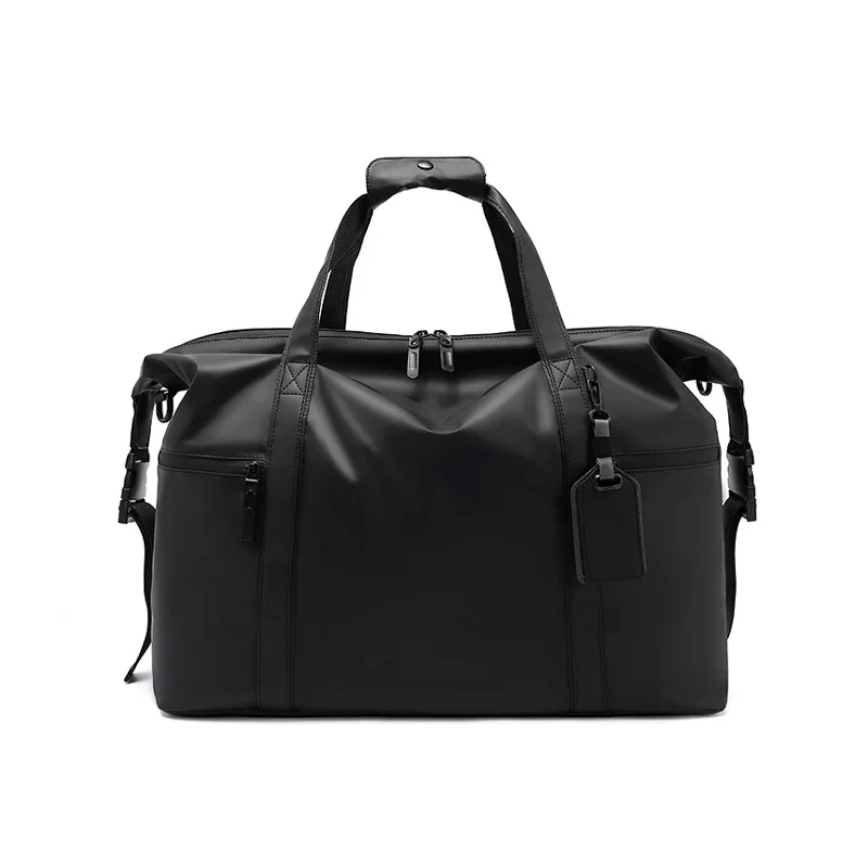 Guangzhou Fuliya Industry Co.,Ltd C-81139 Stylish outdoor travel gym bag, water-resistant, large capacity, adjustable strap, comfortable handle, and luggage strap - hand or crossbody carry for travel, fitness, and business trips.