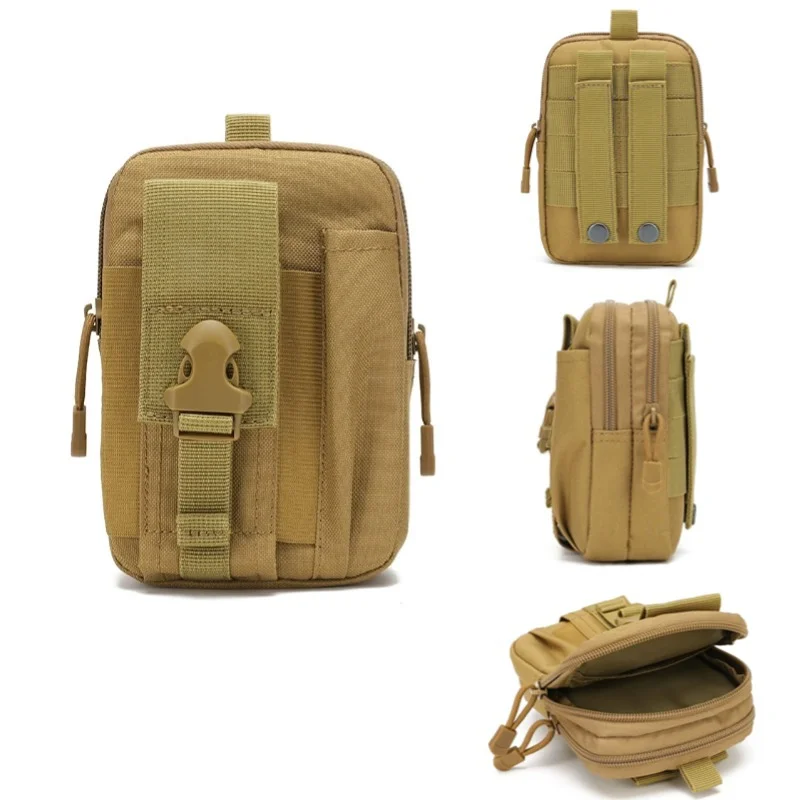 Guangzhou Fuliya Industry Co.,Ltd C-81149 Tactical outdoor waist bag, wear-resistant, multi-layer storage, phone pocket, pen pocket, and MOLLE system - attachable to vests, backpacks, or belts for cycling, sports, and outdoor.