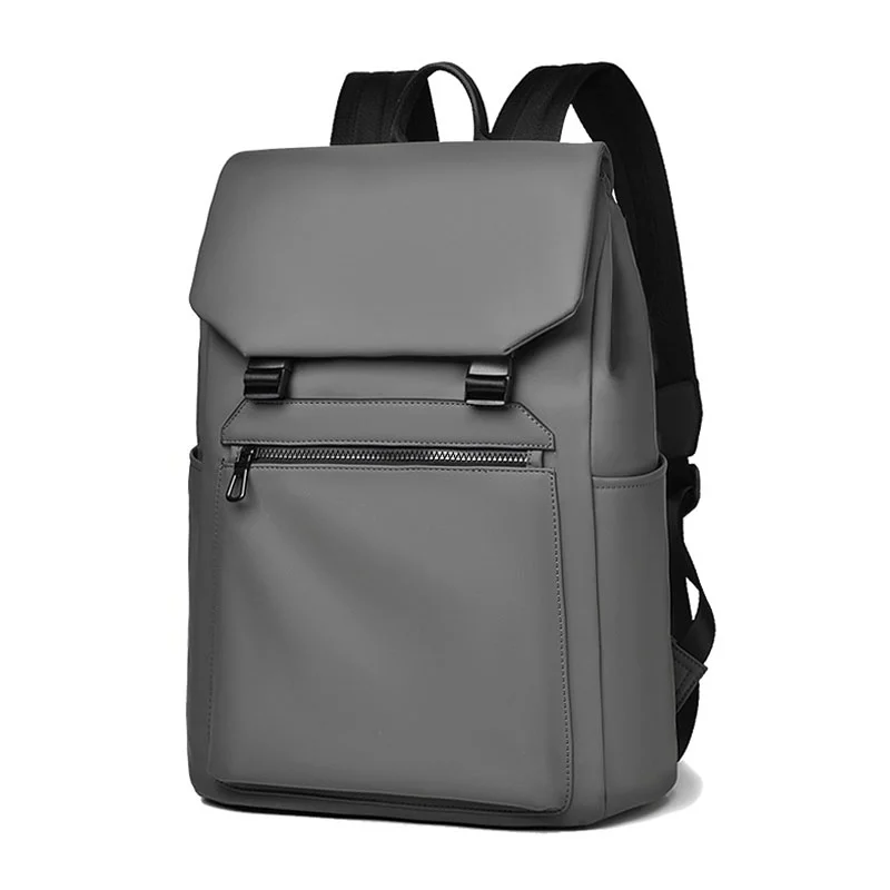 Guangzhou Fuliya Industry Co.,Ltd C-81167 Casual fashion backpack, water-resistant, large capacity, front zipper pocket, side pocket, adjustable buckle, and luggage strap - for commuting, travel, and outdoor.