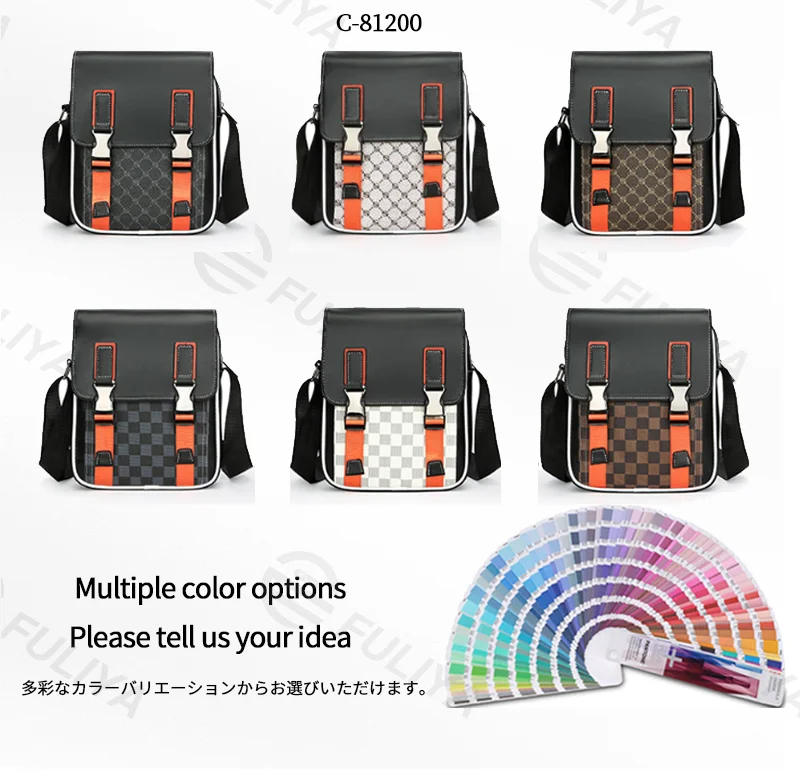 Guangzhou Fuliya Industry Co.,Ltd C-81181 Water-repellent and scratch-resistant fabric, large capacity with multiple compartments, smooth zipper and hardware buckles - suitable for casual commuting and daily use.