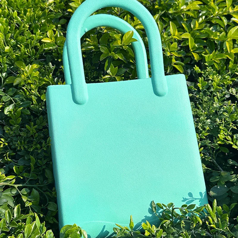 Guangzhou Fuliya Industry Co.,Ltd C-81185 Minimalist handbag, EVA water-resistant, sand-proof and quick-drying, breathable and slip-resistant, lightweight and durable - for commuting, shopping, travel, and daily use.