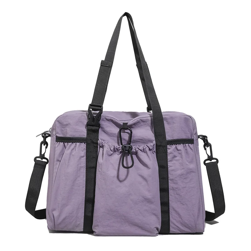Guangzhou Fuliya Industry Co.,Ltd C-81198 Large-capacity shoulder bag, water-resistant, lightweight, drawstring closure, comfortable handle, and adjustable strap - hand, shoulder, or crossbody carry for commuting, shopping, gym, and outdoor.