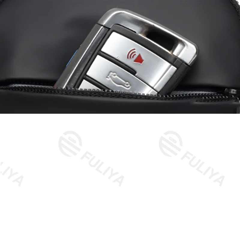 Guangzhou Fuliya Industry Co.,Ltd C-81208 Lightweight waterproof men's crossbody bag, multi-compartment storage, swivel quick-release buckle, adjustable strap and comfortable handle - wear as chest or crossbody for commuting, cycling, and sports.