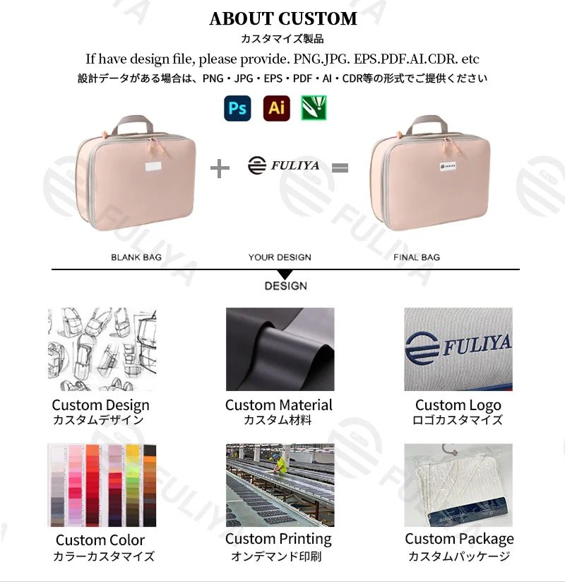 Guangzhou Fuliya Industry Co.,Ltd C-81226 Large-capacity compression organizer bag, lightweight, wrinkle-resistant and water-repellent, separates clean and dirty clothes, compresses up to 40% to save space, comfortable handle - for travel organization.