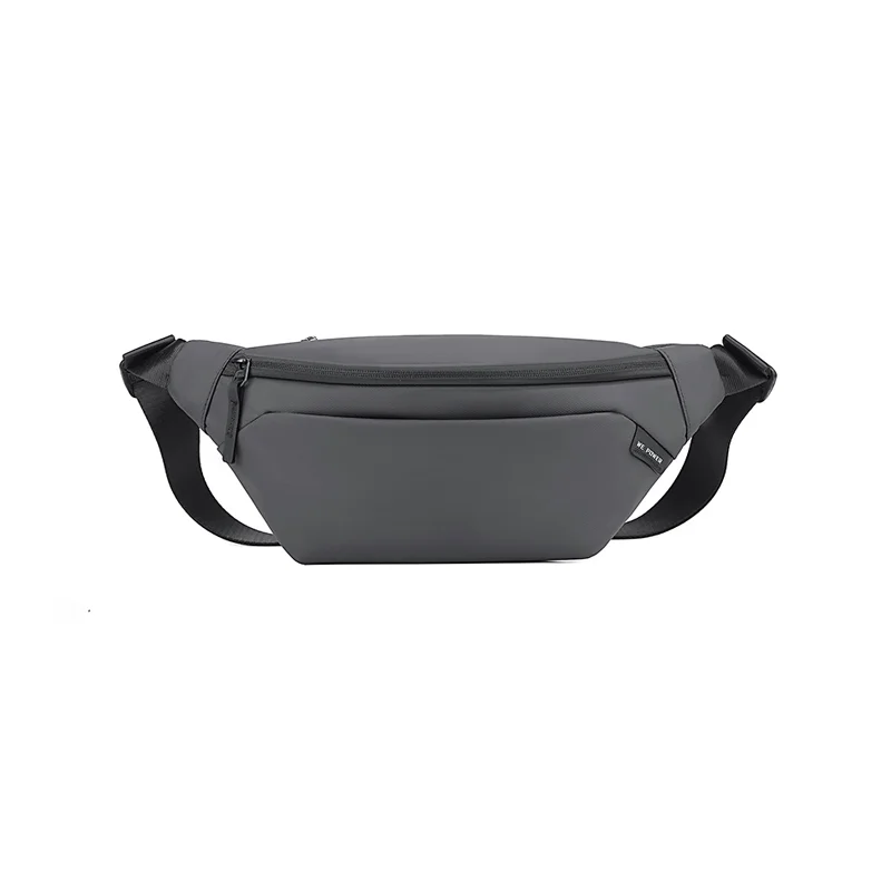 Guangzhou Fuliya Industry Co.,Ltd C-81235 Stylish casual chest bag, water-resistant fabric, large capacity with multi-compartments, front pocket and double-layer back pocket - lightweight crossbody for daily, sports, and outdoor.