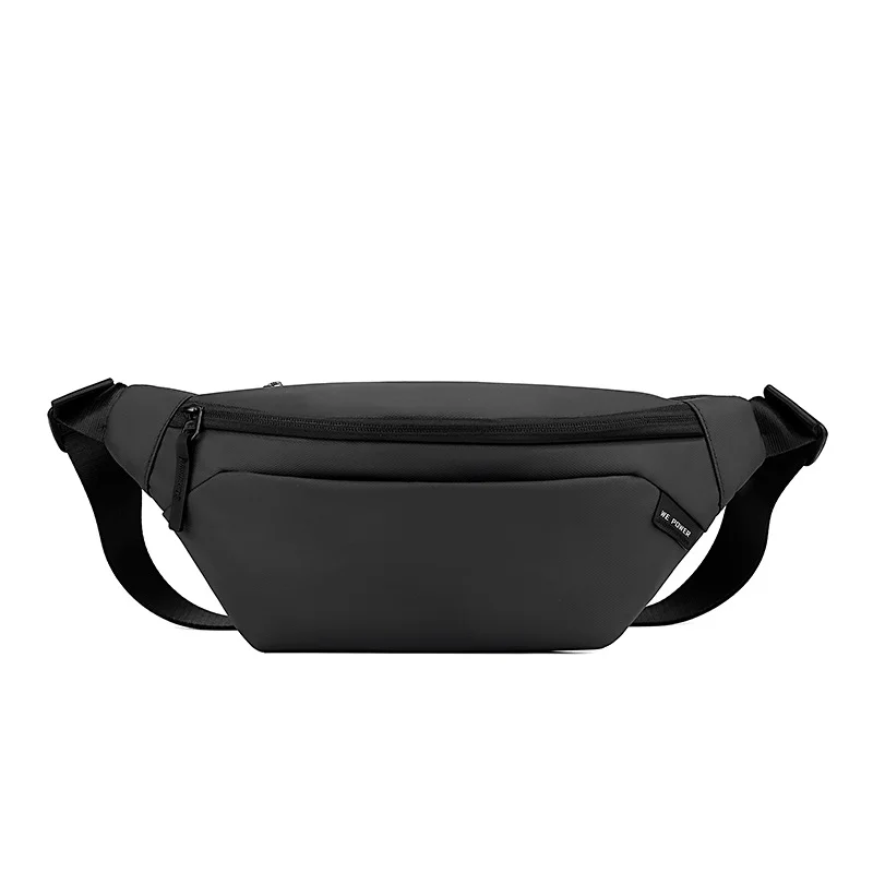 Guangzhou Fuliya Industry Co.,Ltd C-81235 Stylish casual chest bag, water-resistant fabric, large capacity with multi-compartments, front pocket and double-layer back pocket - lightweight crossbody for daily, sports, and outdoor.