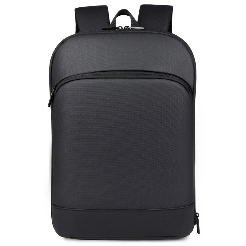 Guangzhou Fuliya Industry Co.,Ltd C-81251 Business commuter backpack, water-resistant and durable, expands 50%, laptop compartment, organizer pocket, breathable back panel, and luggage sleeve - for commuting, business trips, and travel.