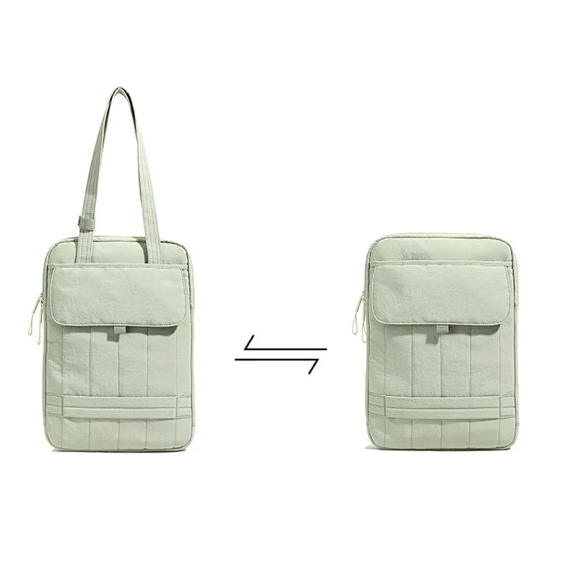 Guangzhou Fuliya Industry Co.,Ltd C-81261 Women's laptop tote bag, hand or shoulder carry, main compartment, front slip pocket, Velcro pocket, and fixed handle - shockproof protection for commuting, office, and daily use.