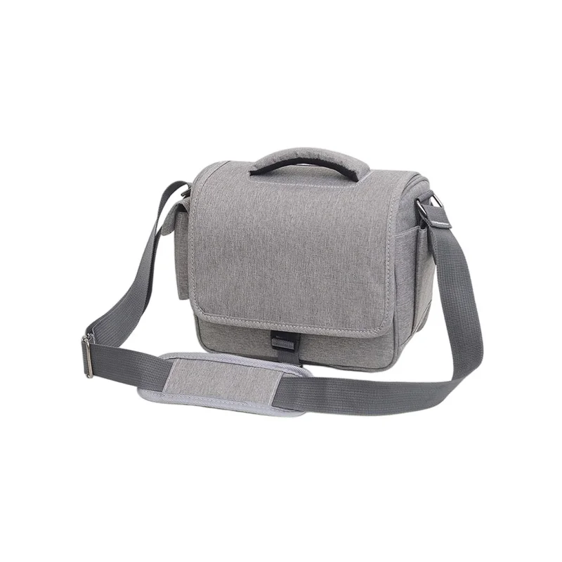 Guangzhou Fuliya Industry Co.,Ltd C-81269 Shoulder camera bag, water-resistant and wear-resistant, large capacity with removable dividers, side pockets, padded handle, and comfortable shoulder strap - for mirrorless, DSLR, and daily photography.