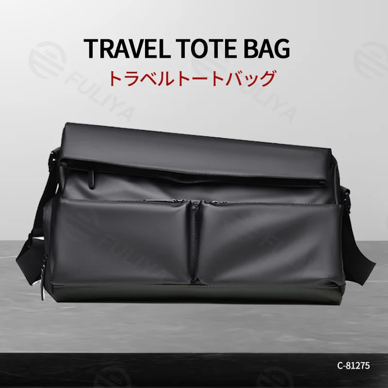 広州富麗雅実業有限会社 C-81275 短期旅行ジムバッグ、撥水・耐磨耗、30L→40L拡張、独立シューズ収納、乾湿分離ポケット、多仕切り、背面スーツケースポケット - 旅行・フィットネス・デイリーに。