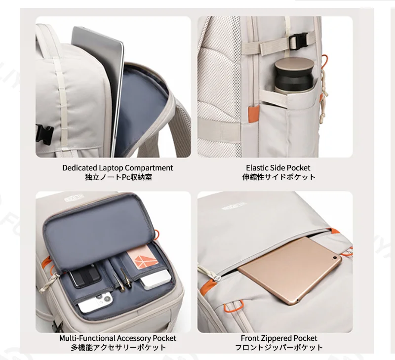 Guangzhou Fuliya Industry Co.,Ltd C-81297 Sports travel backpack, 180° full-open, large capacity, shoe compartment, laptop compartment, luggage strap, and breathable back panel - for commuting, business trips, and short travel.