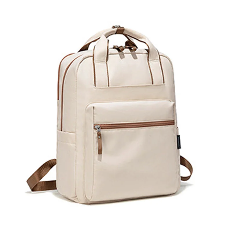 Guangzhou Fuliya Industry Co.,Ltd C-81327 Large-capacity backpack, multi-layer storage, dedicated laptop compartment, magnetic front pocket, luggage sleeve, adjustable shoulder straps - suitable for commuting, travel, and daily use.