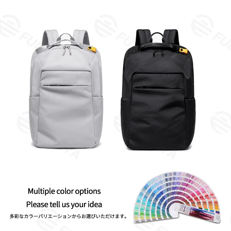 Guangzhou Fuliya Industry Co.,Ltd C-81330 Large-capacity main compartment, thickened breathable shoulder straps, detachable zipper pouch, back luggage sleeve, multi-functional pockets - ideal for commuting, travel, and school.