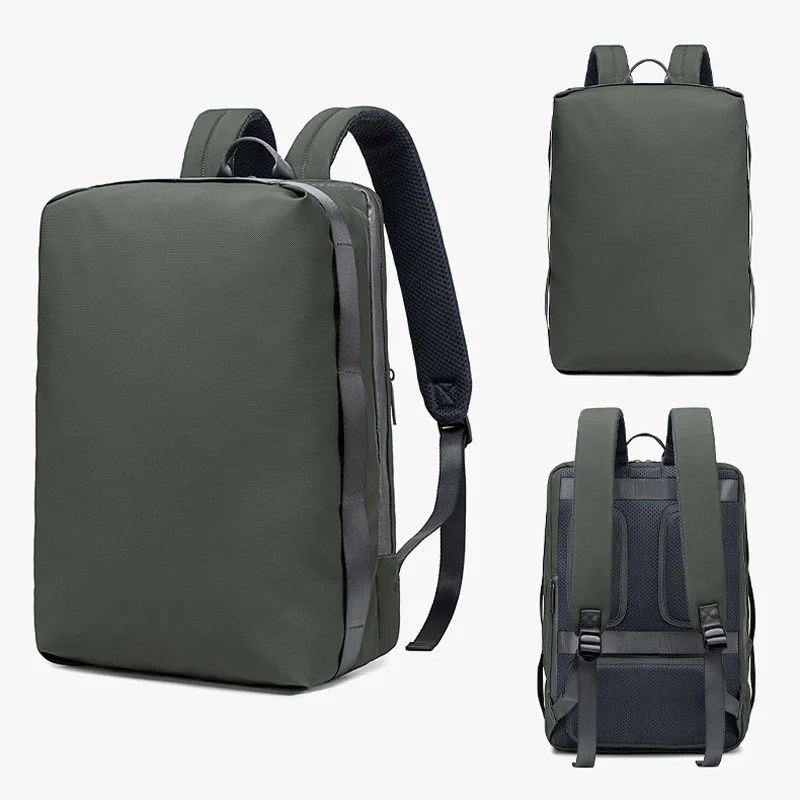 Guangzhou Fuliya Industry Co.,Ltd C-81331 Water-repellent durable fabric, large capacity, laptop sleeve, luggage pass-through, breathable back - for commuting, business, travel, hiking.