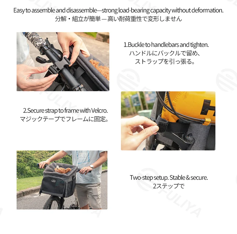 Guangzhou Fuliya Industry Co.,Ltd C-81340 This pet carrier is waterproof and breathable, with 4-way carry (hand, shoulder, crossbody, bike mount), four-sided mesh, easy assembly, and strong load capacity - ideal for travel, cycling, and airline check-in.