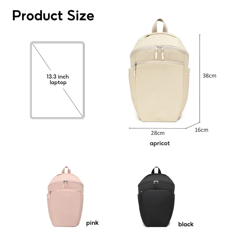 Guangzhou Fuliya Industry Co.,Ltd C-81352 This backpack features an anti-theft pocket, breathable mesh, large capacity for a 14-inch laptop, multi-compartment organization, and a side pocket for an umbrella - ideal for school, commuting, and daily use.