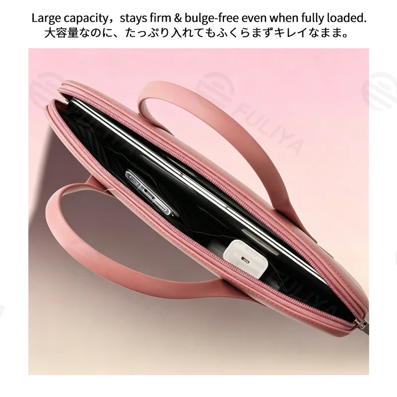 Guangzhou Fuliya Industry Co.,Ltd C-81400 This thick waterproof EVA bag is abrasion-resistant, tear-resistant, large-capacity with no bulging, dual-head zipper, and reinforced handles - for laptops, cosmetics, travel, and daily use.