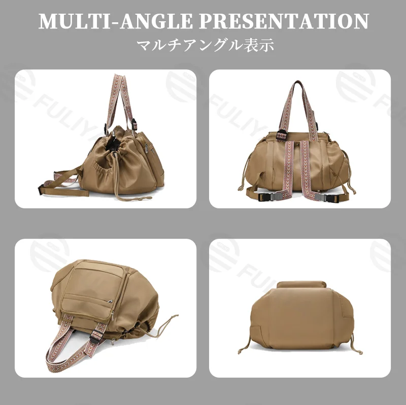 Guangzhou Fuliya Industry Co.,Ltd C-81405 This foldable mommy bag features a separate wet/dry compartment, transforms into a shopping basket or carry cot, fits over luggage handles, and is easy to carry.