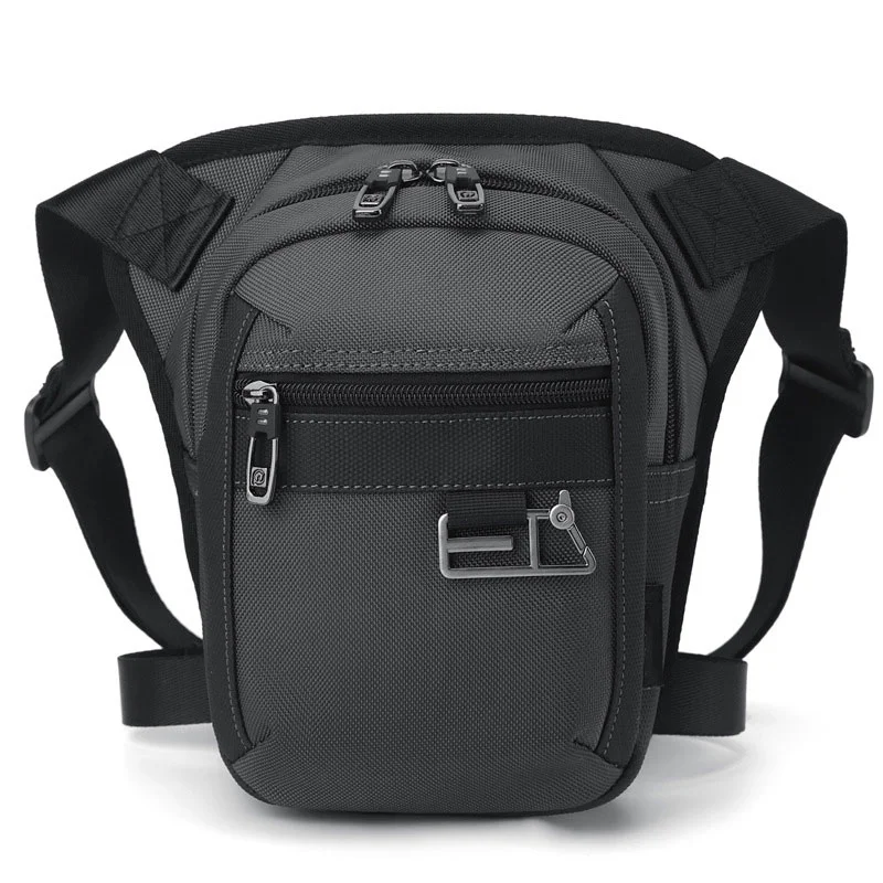 Guangzhou Fuliya Industry Co.,Ltd C-81406 This waterproof and durable multi-functional bag can be worn as a chest, leg, or shoulder bag, with multiple pockets and secure buckles - perfect for sports and commuting.
