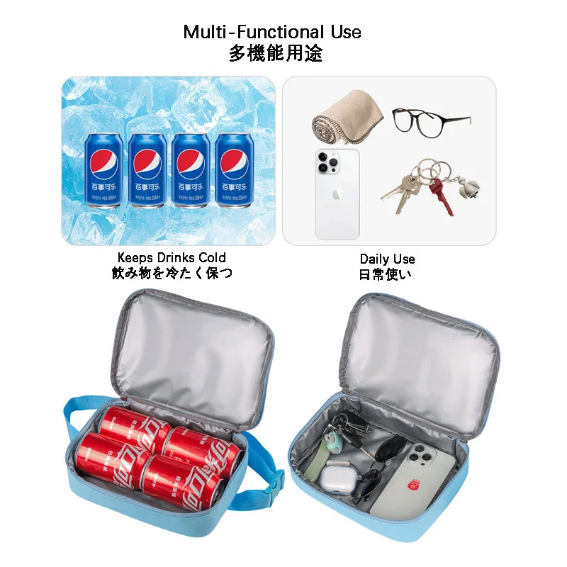 Guangzhou Fuliya Industry Co.,Ltd C-81411 This multi‑functional insulated waist pack is made of waterproof PEVA, keeps drinks cold, with smooth zipper and adjustable strap, waist/crossbody carry – ideal for hiking, camping, and travel.
