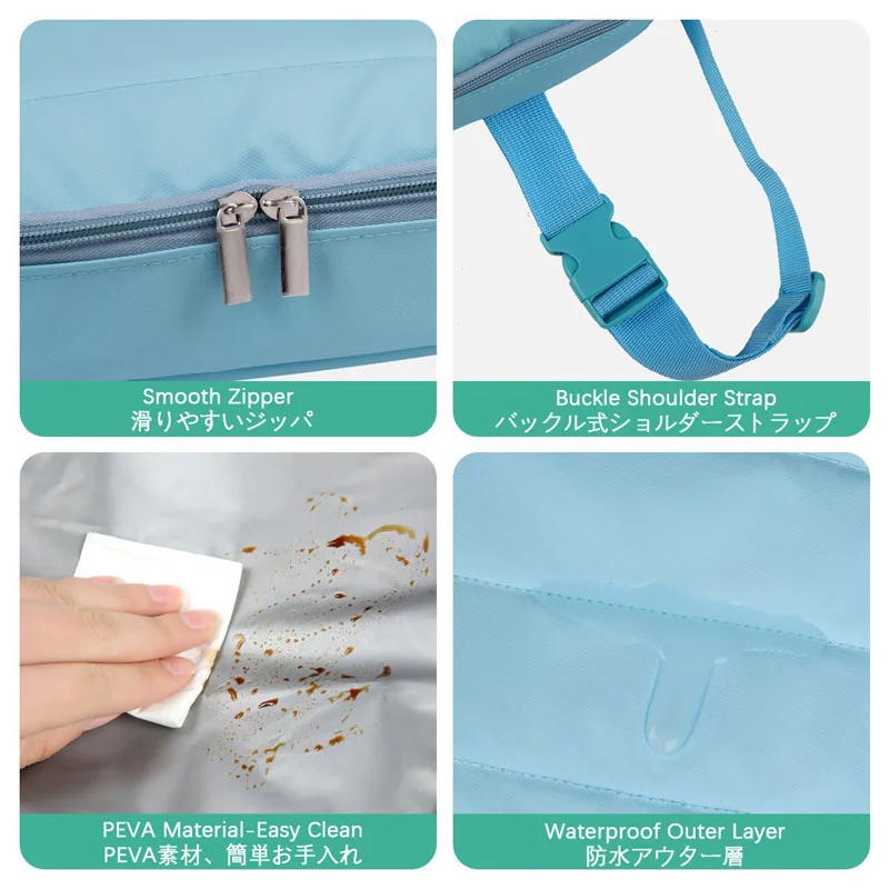 Guangzhou Fuliya Industry Co.,Ltd C-81411 This multi‑functional insulated waist pack is made of waterproof PEVA, keeps drinks cold, with smooth zipper and adjustable strap, waist/crossbody carry – ideal for hiking, camping, and travel.