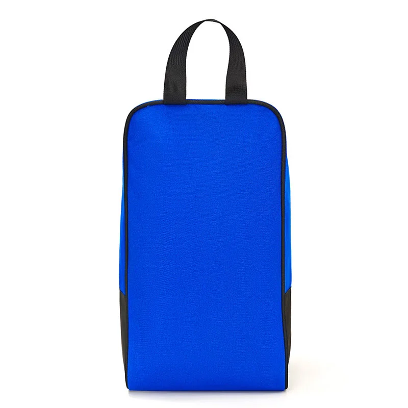 Guangzhou Fuliya Industry Co.,Ltd C-81415 This shoe bag is made of high-density Oxford fabric, water-proof and dust-proof, with ventilation holes, dual-zipper wide opening, and large capacity - for gym, travel, and daily use.