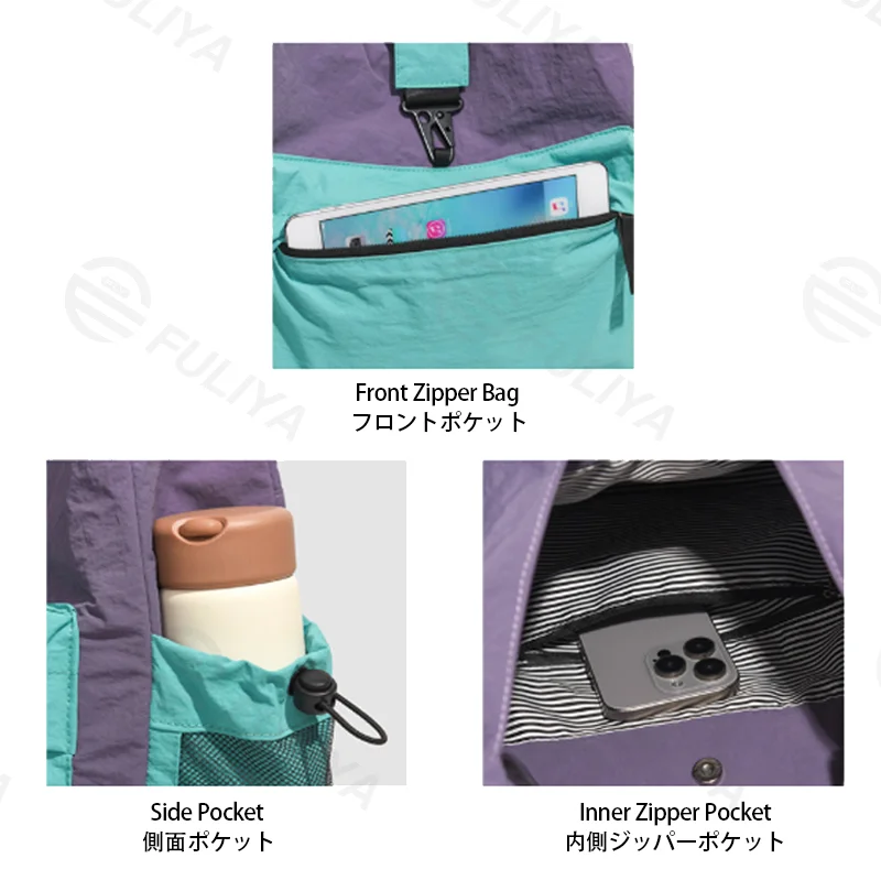広州富麗雅実業有限会社 バックパック C-81430 – 背面画像 – ブランドロゴ配置と通気性メッシュを展示 (6/6)