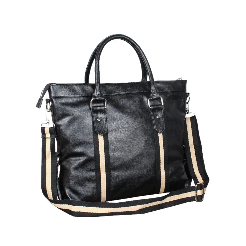 Guangzhou Fuliya Industry Co.,Ltd C-81457 This PU briefcase has organized compartments, comfortable handle, smooth zipper, detachable hook, and hand/shoulder/crossbody carry – for commuting and business.
