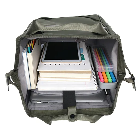 Guangzhou Fuliya Industry Co.,Ltd C-81325 Large-capacity backpack, water-repellent and wear-resistant fabric, built-in laptop compartment, luggage pass-through sleeve, multi-pocket design - suitable for commuting, travel, school, and business.
