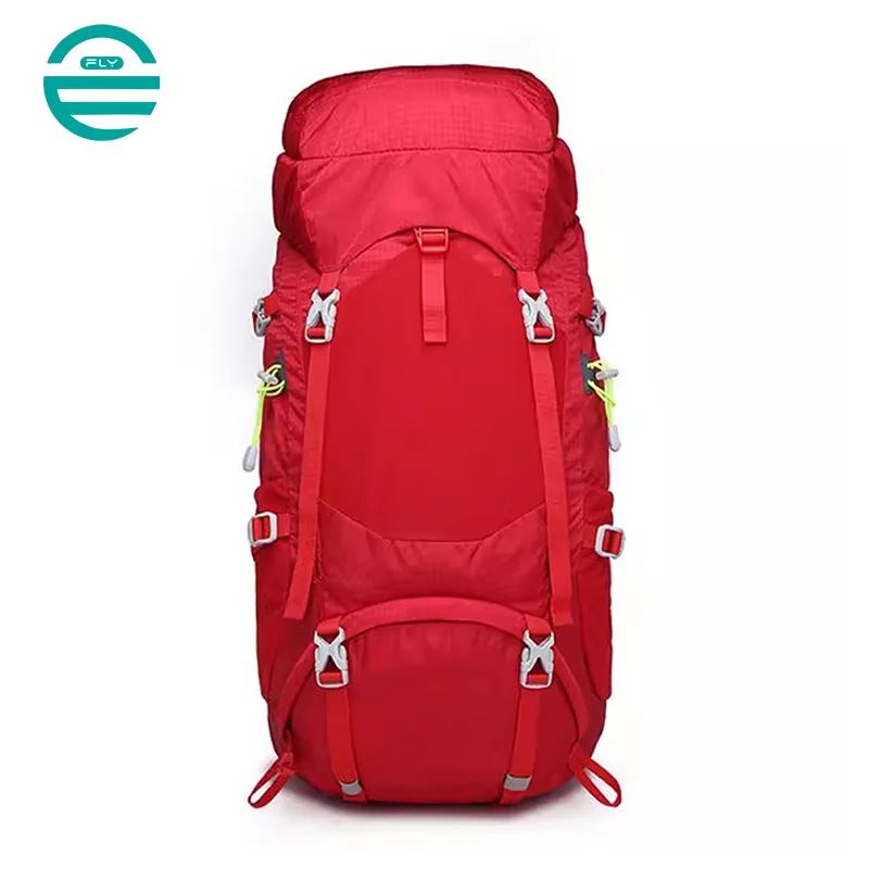 広州富麗雅実業有限会社  C-80816  50L撥水ナイロン登山リュック。サスペンション通気。ハイドレーション、ポール掛け、レインカバー付き。ハイキング・登山に。広州富麗雅実業有限会社  C-80816  50L撥水ナイロン登山リュック。サスペンション通気。ハイドレーション、ポール掛け、レインカバー付き。ハイキング・登山に。