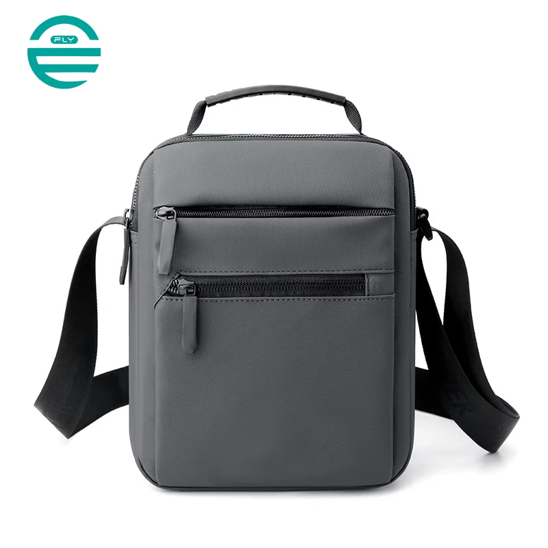 Guangzhou Fuliya Industry Co.,Ltd C-80916 New men's crossbody bag, high-density water-repellent nylon, multi-layer large capacity, multiple pockets, and adjustable strap - hand or shoulder carry for commuting, travel, and outdoor.