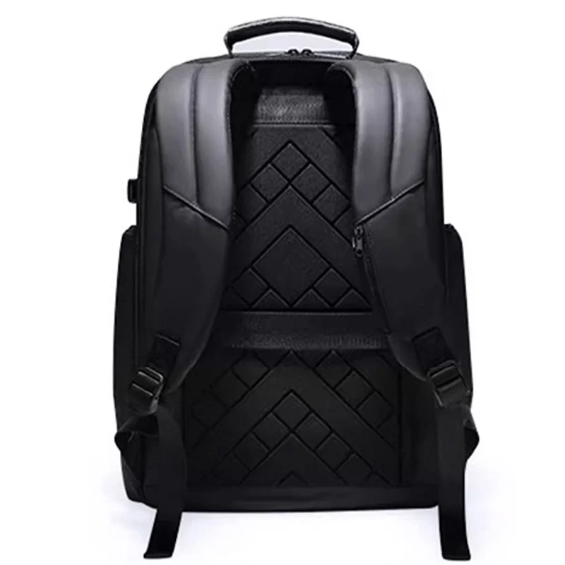 Guangzhou Fuliya Industry Co.,Ltd C-80964 Expandable business backpack, fits 15.6" laptop. Expands 6cm up to 39L. Features water-resistant fabric, multi-layer storage, USB port, and hidden anti-theft back pocket. For short trips and commuting.