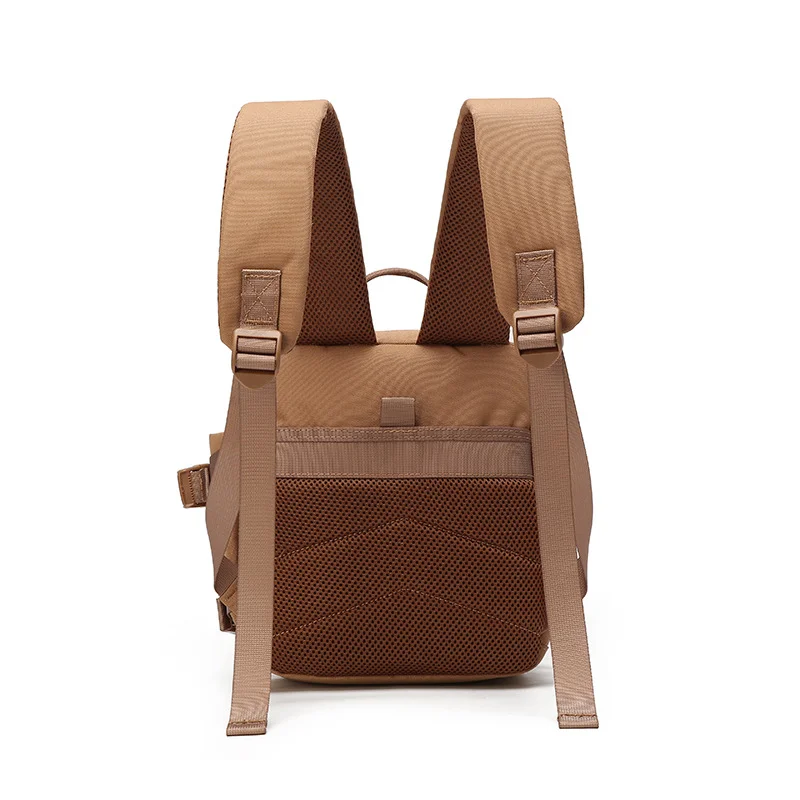Guangzhou Fuliya Industry Co.,Ltd C-81019 9L mini tactical backpack, large capacity, MOLLE attachment, Velcro, bottle mesh pockets, adjustable buckles, and honeycomb breathable back panel - for outdoor, commuting, cycling, and travel.