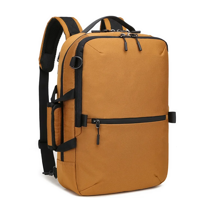 Guangzhou Fuliya Industry Co.,Ltd C-81045 Large-capacity multi-functional Oxford backpack, anti-theft, laptop compartment, side pocket, detachable strap, and luggage strap - backpack or shoulder carry for business, commuting, and travel.