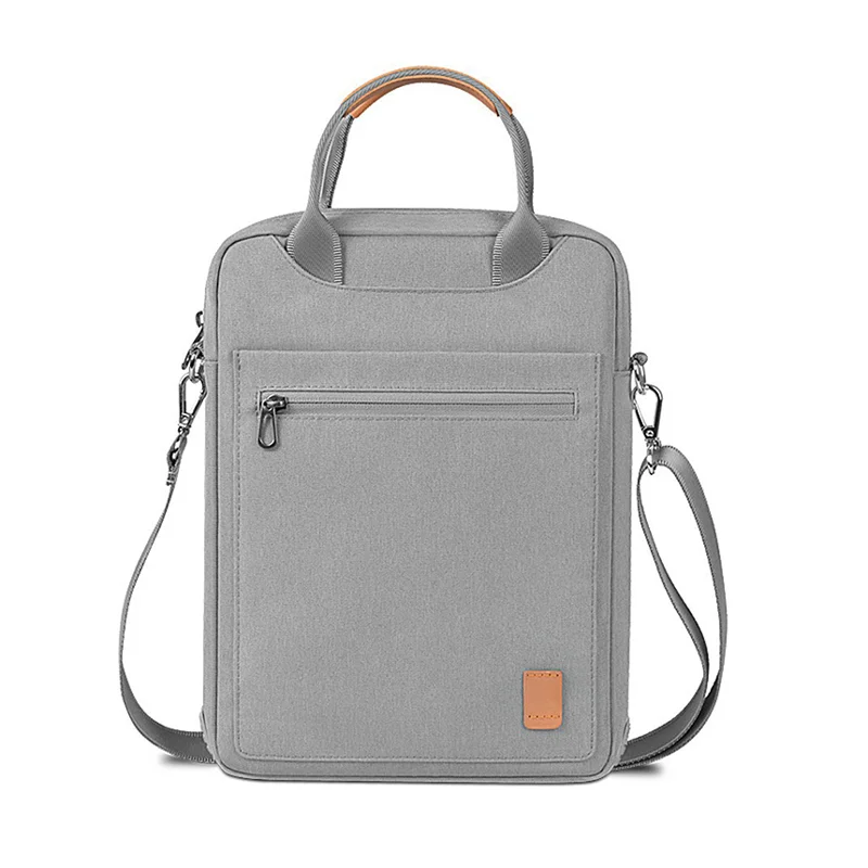 Guangzhou Fuliya Industry Co.,Ltd C-81054 Laptop handbag with laptop compartment, front zipper pocket, silicone anti-collision corners, comfortable handle, and adjustable crossbody strap.Great for commuting, school, and travel.